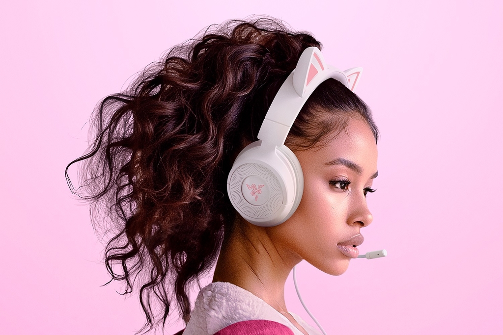 Tai Nghe Gaming Razer Kraken Kitty V3 X
