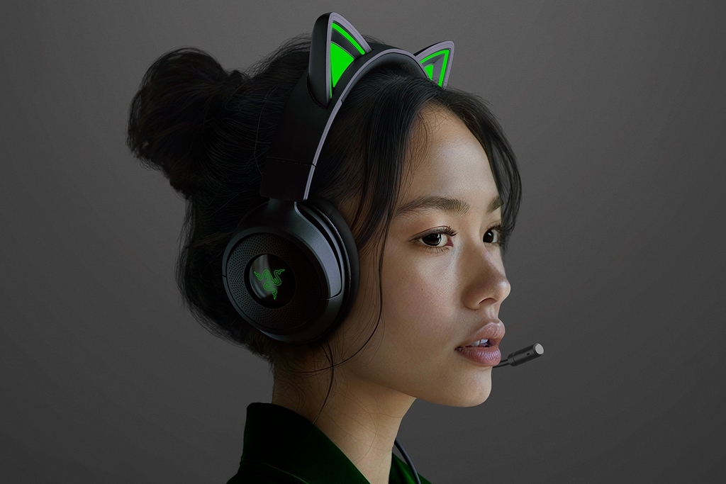 Tai Nghe Gaming Razer Kraken Kitty V3 X