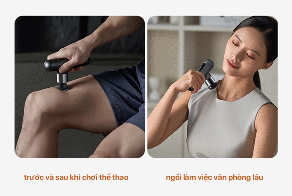 Súng massage fascial gun Philips PPM7303