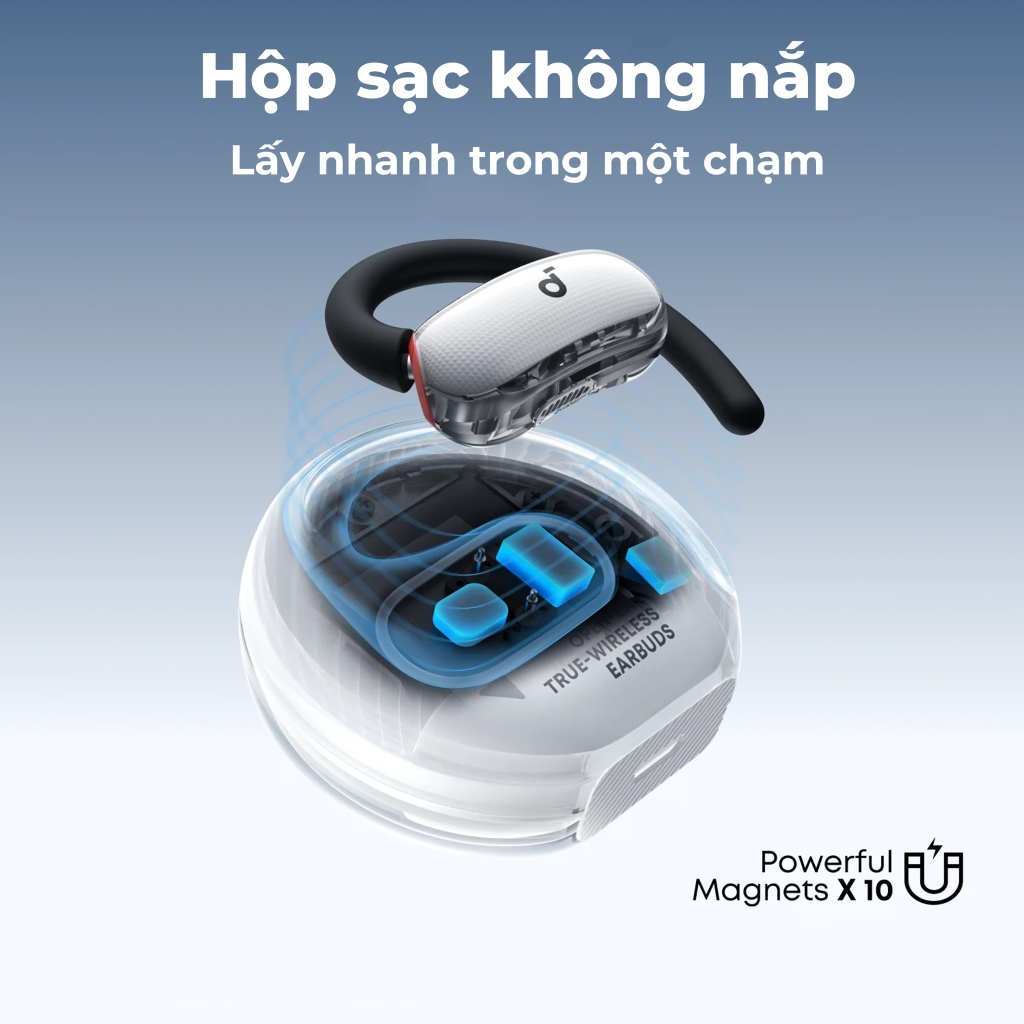 Tai Nghe Bluetooth Soundcore V40i A3878 Open-Ear