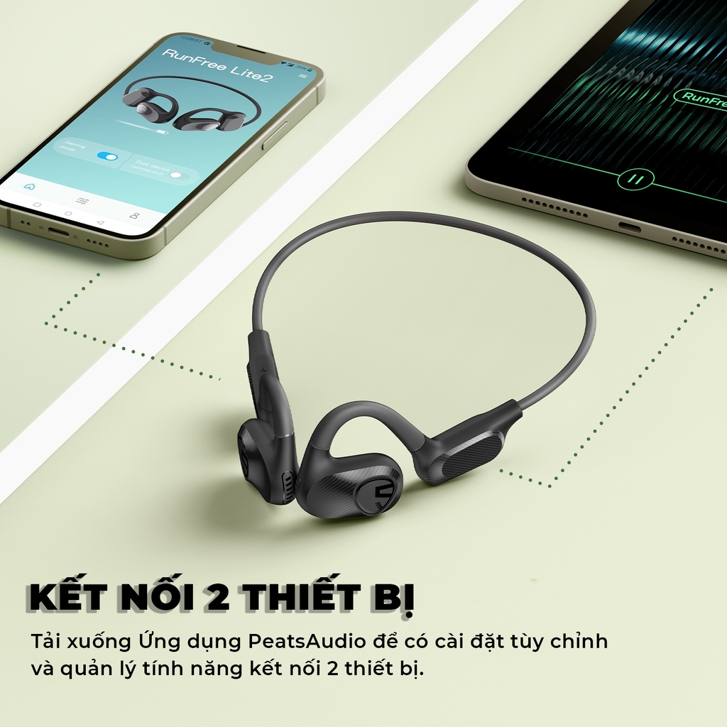 Tai nghe Bluetooth thể thao SoundPEATS RunFree Lite 2