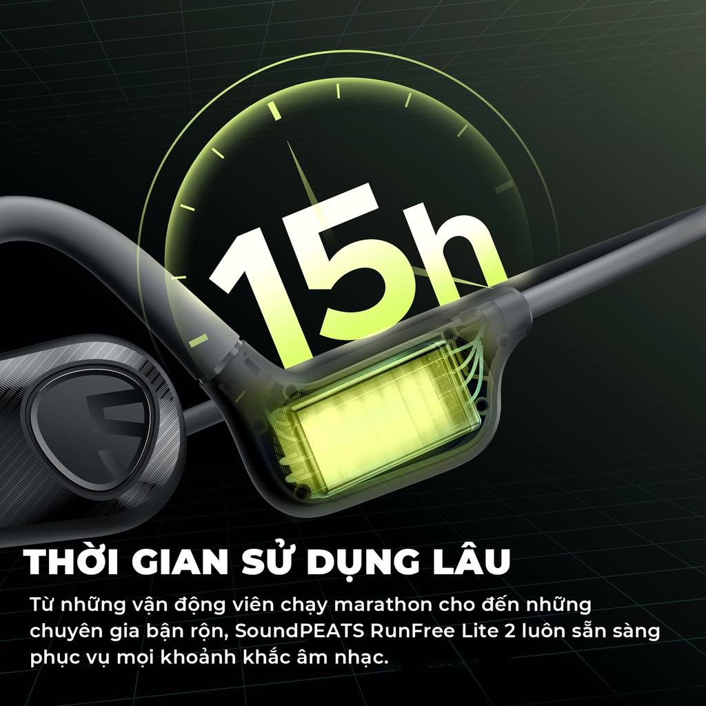 Tai nghe Bluetooth thể thao SoundPEATS RunFree Lite 2