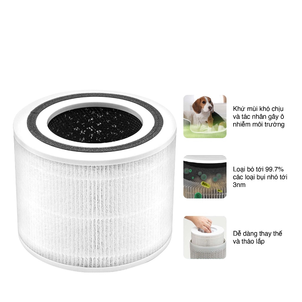 Lõi lọc cho máy lọc không khí Levoit Core 200S