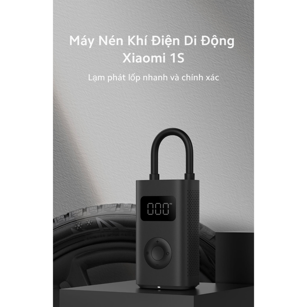 Bơm cầm tay đa năng Xiaomi Portable Electric Air Compressor 1S