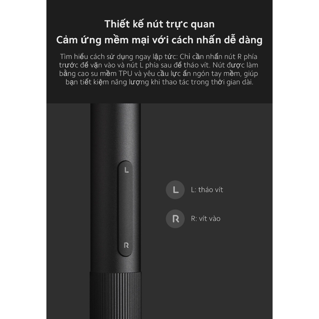 Bộ tô vít điện Xiaomi Electric Precision Screwdrive đa năng cầm tay di động bỏ túi gia đình tiện lợi