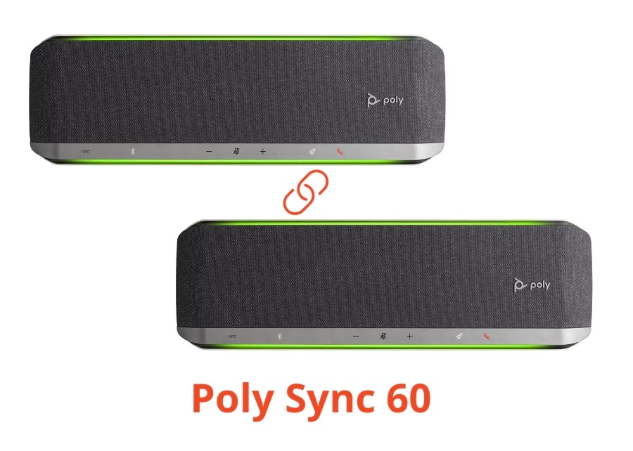 Loa Hội Nghị Poly Sync 60 Microsoft Teams Certified Speakerphone (77P41AA)