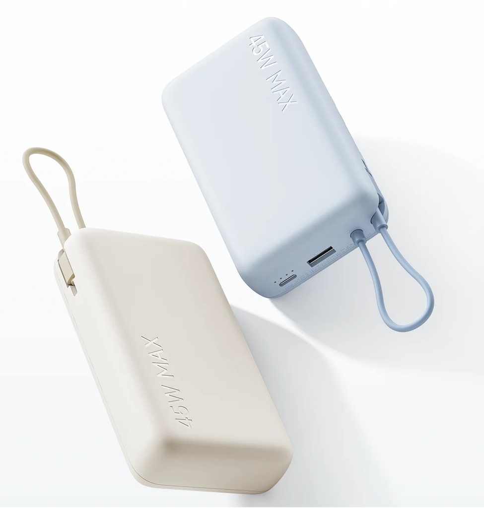 Pin sạc dự phòng Xiaomi Power Bank 20000mAh 45W tích hợp cáp USB-C