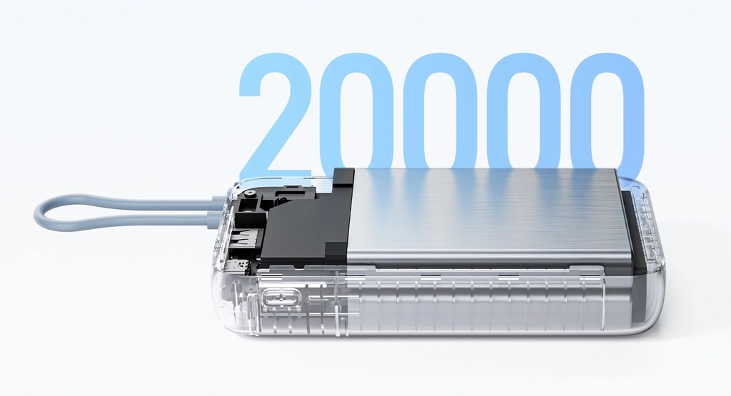 Pin sạc dự phòng Xiaomi Power Bank 20000mAh 45W tích hợp cáp USB-C