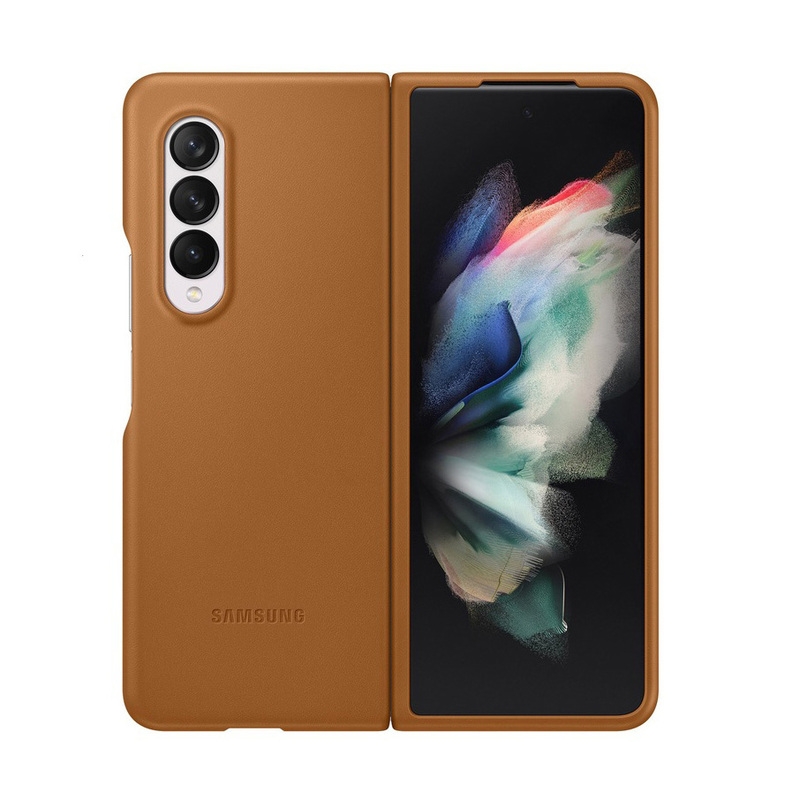 Ốp lưng da Galaxy Z Fold3 5G Leather Cover