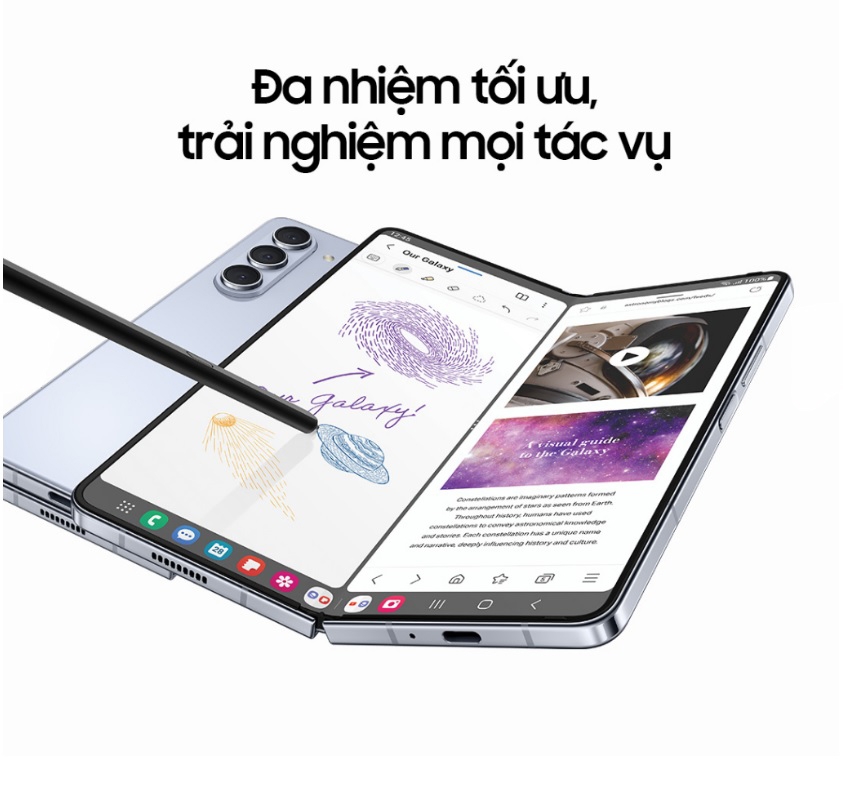 Điện thoại Samsung Galaxy Z Fold 5 - Hàng chính hãng