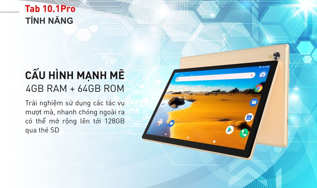 Máy tính bảng Masstel Tab 10.1 PRO Like New 99%