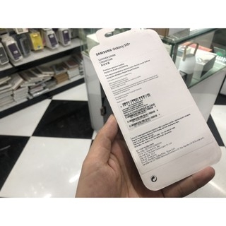 Ốp lưng da Leather cover Galaxy S10 Plus chính hãng