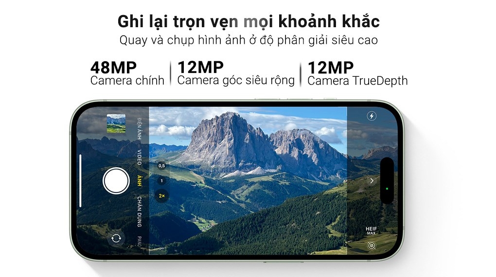 Điện thoại iPhone 15 - Hàng chính hãng VN/A