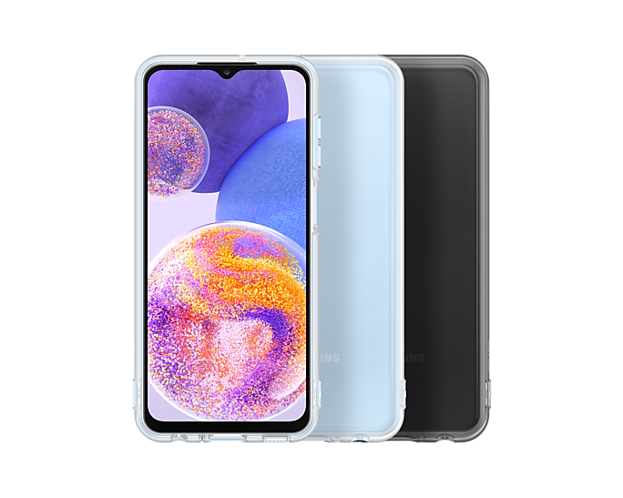 Ốp lưng trong suốt Soft Clear Cover cho Galaxy A23