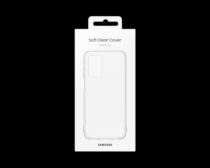 Ốp lưng trong suốt Soft Clear Cover cho Galaxy A23