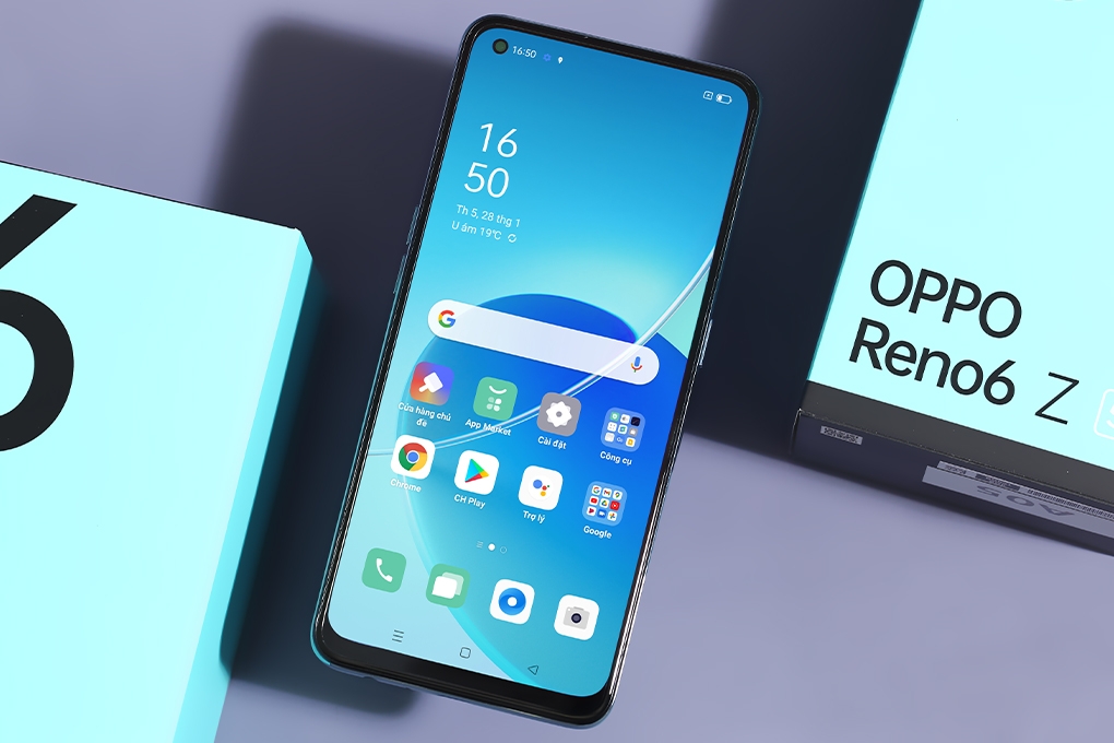 Điện thoại di động Oppo Reno 6Z 5G - Hàng chính hãng