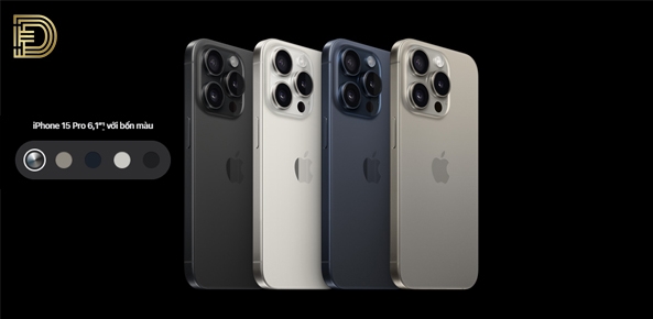 Điện thoại iPhone 15 Pro Max - Hàng chính hãng VN/A