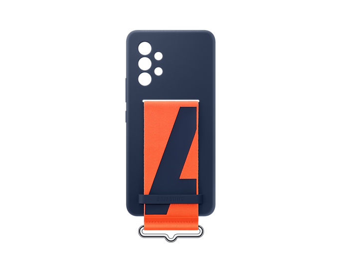 Ốp lưng kèm dây Silicone With Strap cho Galaxy A53 5G