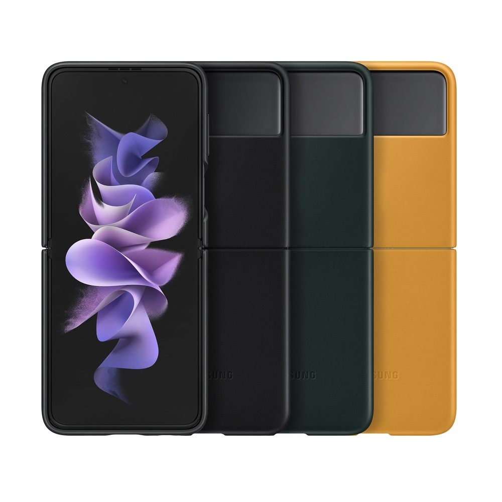 Ốp lưng da Galaxy Z Flip 3 5G Leather Cover