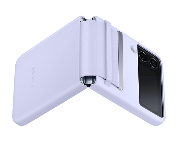 Ốp lưng Samsung Galaxy Z Flip4 Flap Leather Cover - [Hàng Chính Hãng]