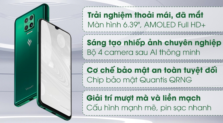 Điện thoại Vsmart Aris (8/128) - Hàng chính hãng