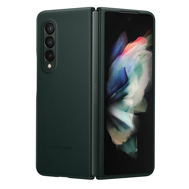 Ốp lưng da Galaxy Z Fold3 5G Leather Cover