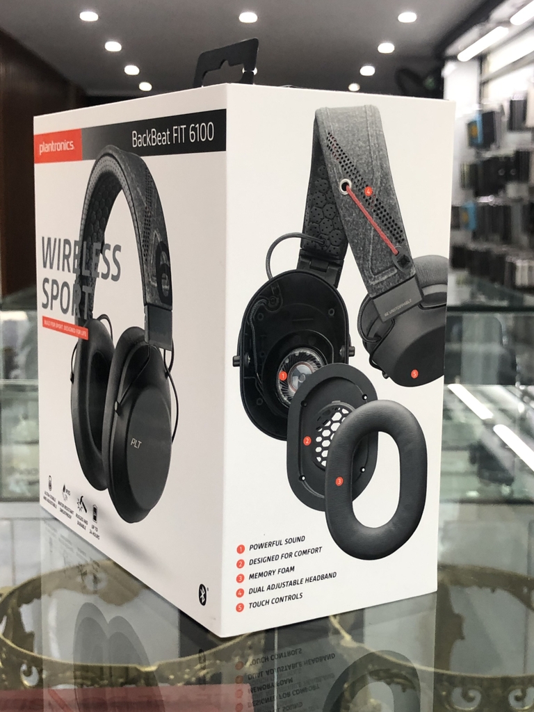 Tai nghe Bluetooth Plantronics Backbeat Fit 6100 - Hàng chính hãng