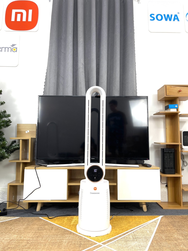 Quạt không cánh Xiaomi Changhong F12 (Steam - Bù ẩm)