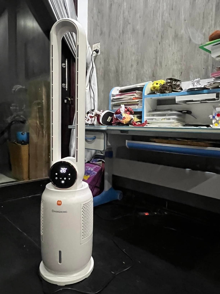 Quạt không cánh Xiaomi Changhong F12 (Steam - Bù ẩm)