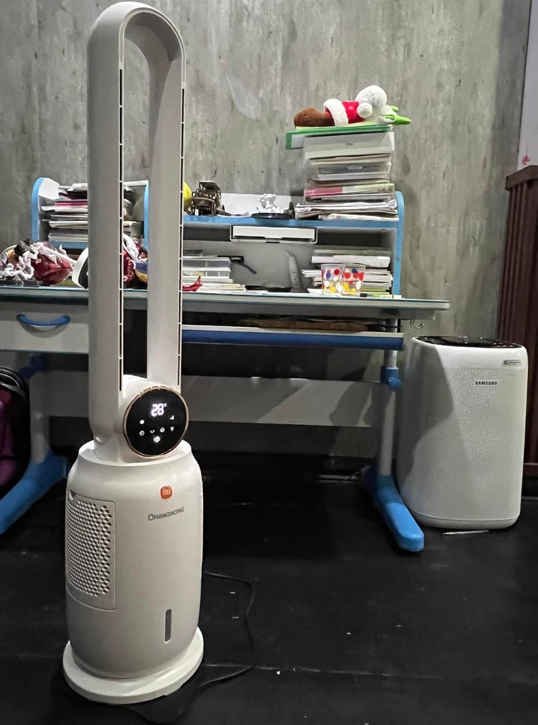 Quạt không cánh Xiaomi Changhong F12 (Steam - Bù ẩm)