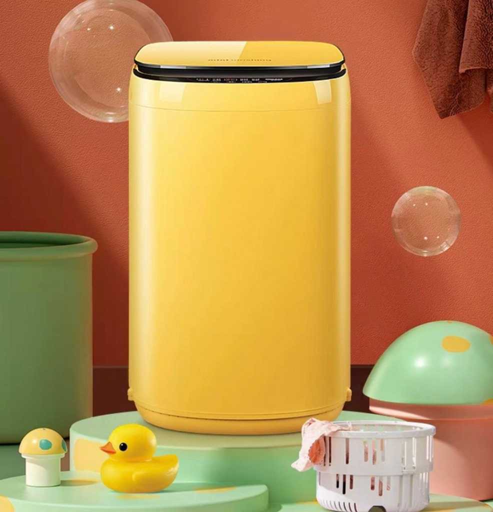 Máy giặt mini Xiaomi Xiaoyapai 528T 4,5kg - Màu vàng