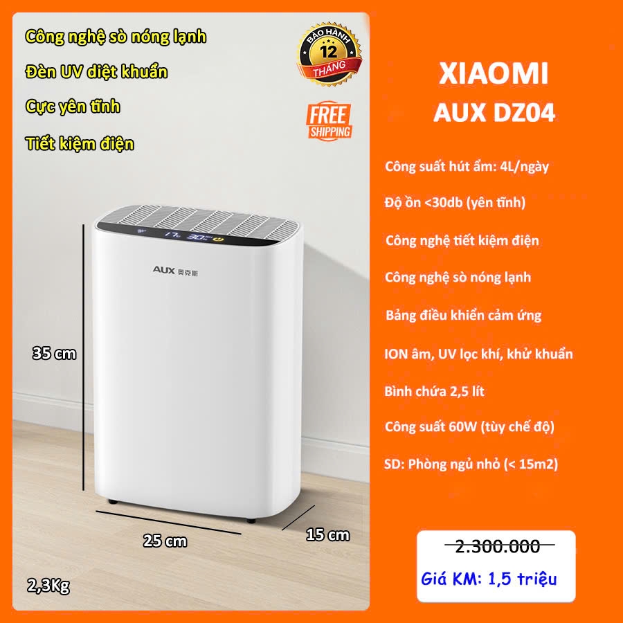 Máy hút ẩm Xiaomi AUX DZ-04