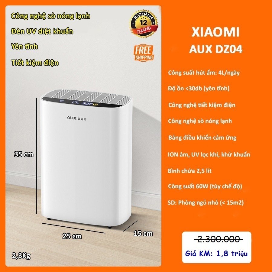 Máy hút ẩm Xiaomi AUX DZ-04