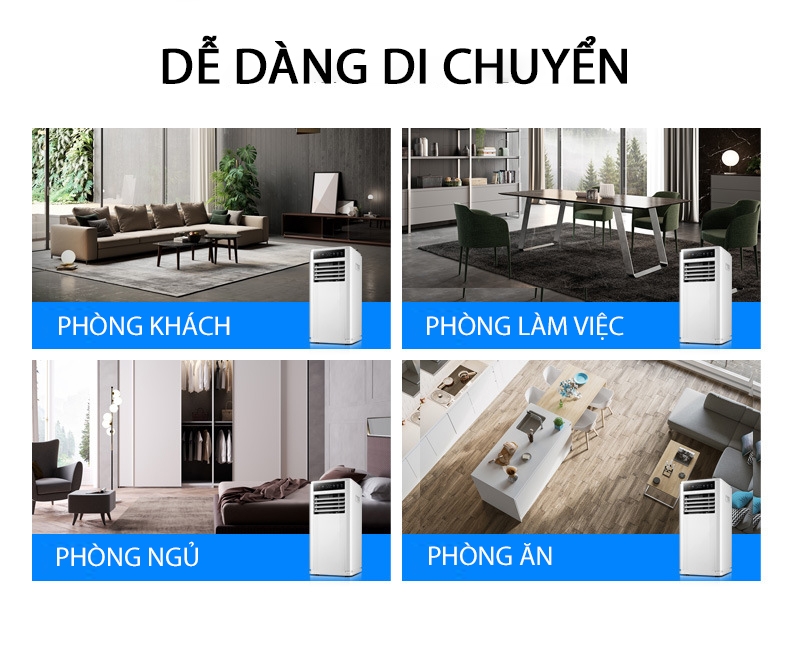 Điều hoà di động KEG K12
