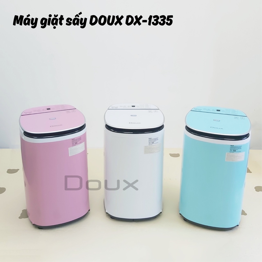 Máy Giặt Mini Doux 1335 Sấy Khô - Màu Xanh