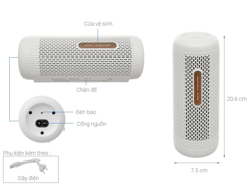 Máy Hút Ẩm Mini Xiaomi Deerma