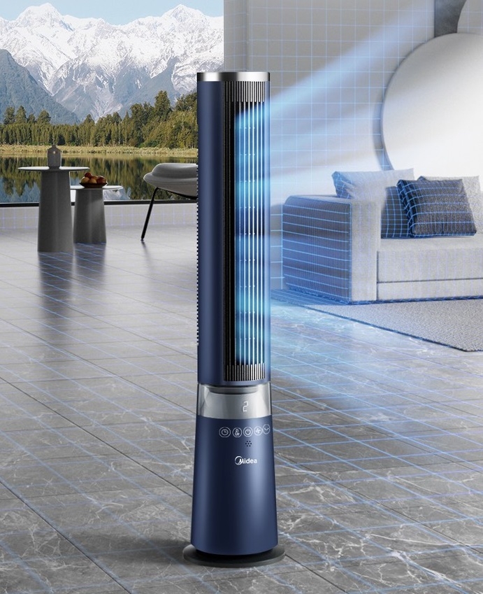 Quạt tháp Midea F5 Luxury - Xanh Than