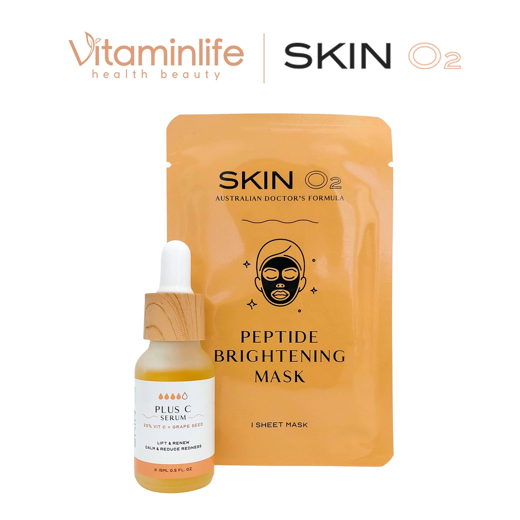 Bộ kit serum tăng cường Vitamin C Skin O2