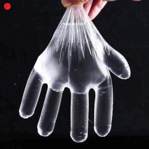 Set 100 găng tay nilon (mẫu mới) an toàn, vệ sinh khi làm bếp Nhật Bản