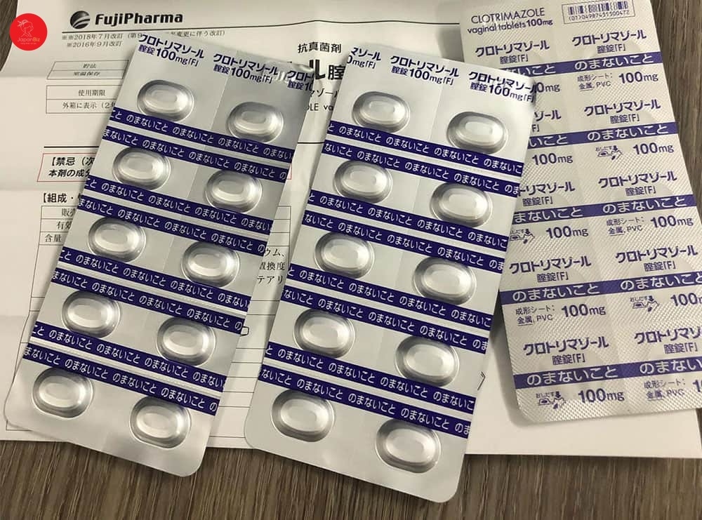 Viên nén đặt âm đạo Estoril 0.5mg Nhật Bản 10 viên