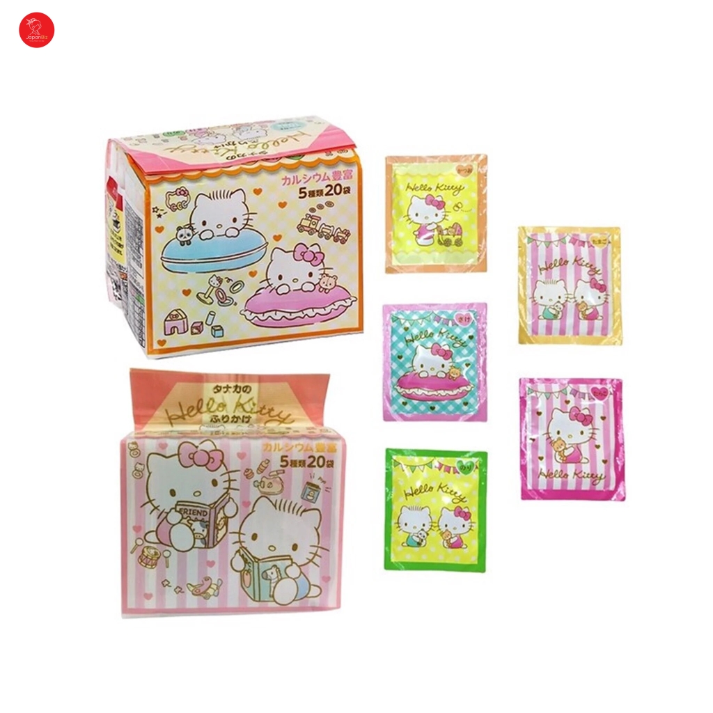 Gia vị rắc cơm Tanaka Hello Kitty Sprinkle 40g (80)