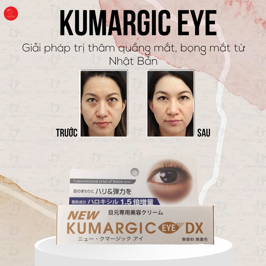 Kem trị thâm quầng mắt Kumargic Eye 20g