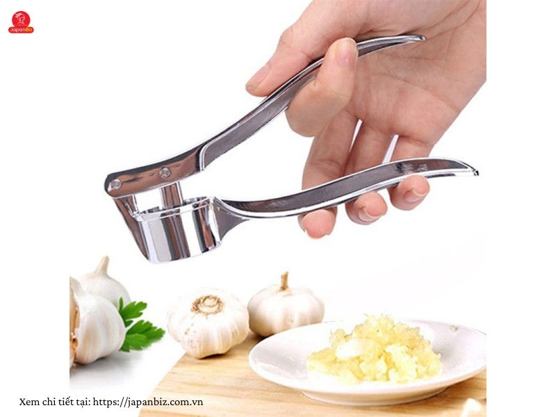 Dụng cụ ép tỏi bằng inox