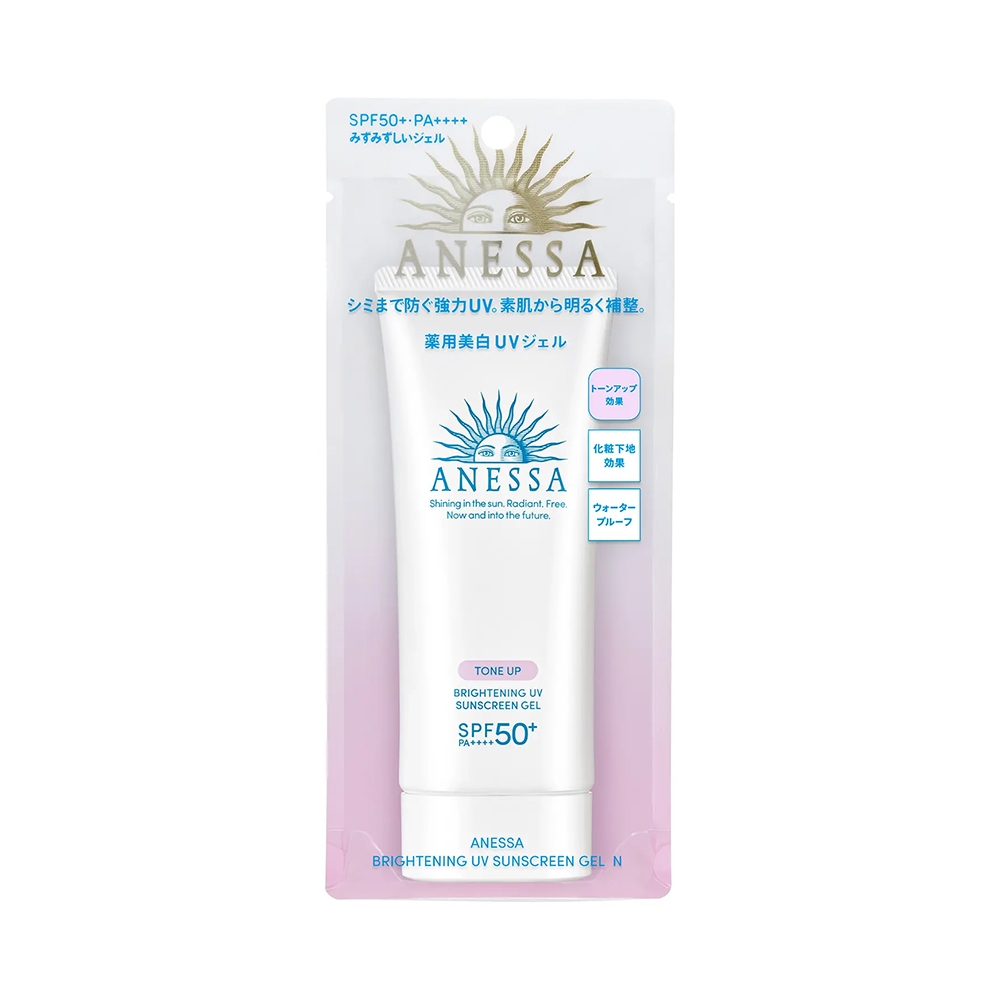 Gel chống nắng dưỡng trắng, nâng tông Anessa Whitening UV Sunscreen Gel 90g (Mẫu Mới 2022)