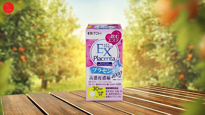 Viên uống đẹp da Itoh EX Placenta Nhật Bản 120 viên