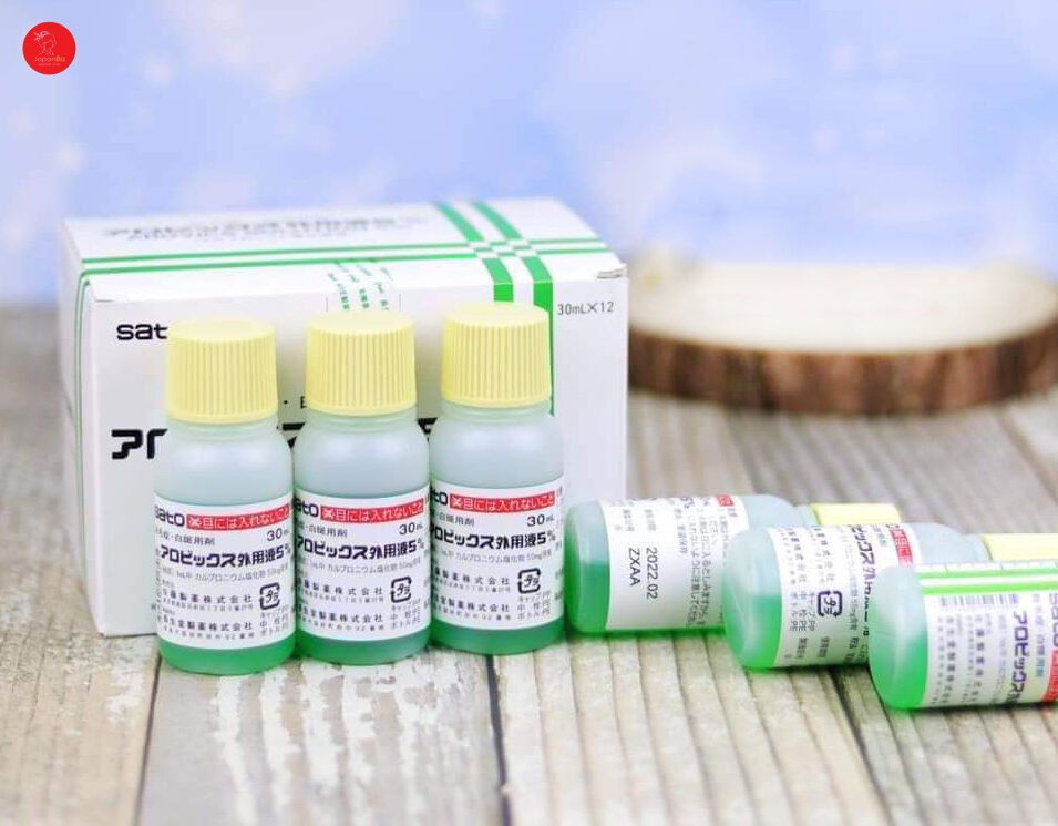 Tinh chất thảo dược kích thích mọc tóc Sato Arovics Solutions 5% 30ml