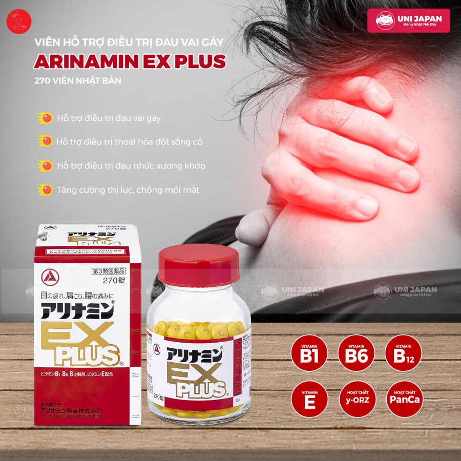 Thực phẩm Arinamin EX Plus Alpha Takeda 140 viên/ 280 viên