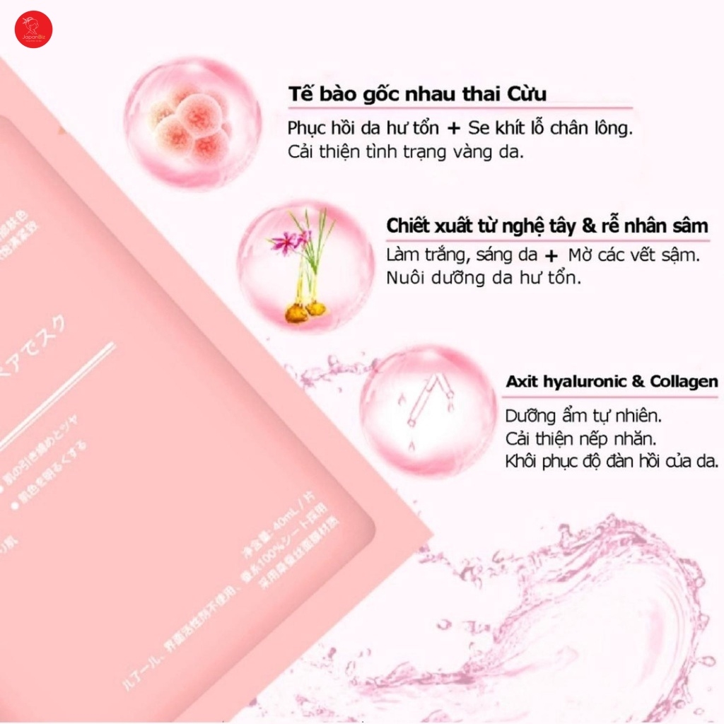 Hộp mặt nạ Nhau thai 50 cái