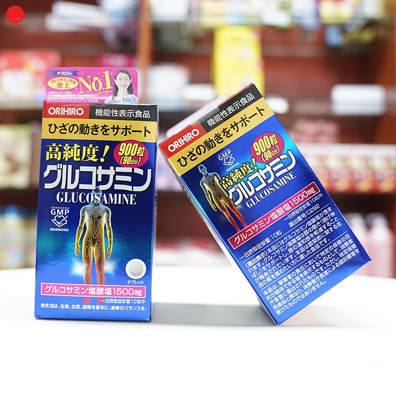 VIÊN UỐNG GLUCOSAMINE 1500MG ORIHIRO JAPAN HỘP 900V+50V