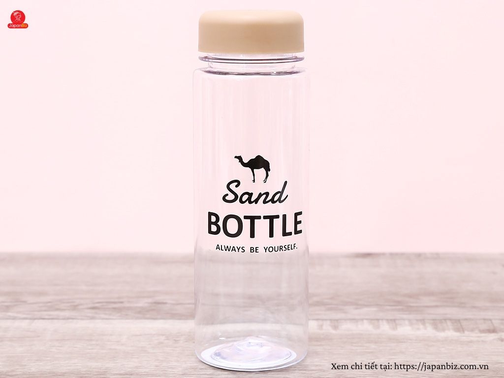BÌNH UỐNG NƯỚC CÓ NẮP ĐẬY 500ML (NẮP XANH, TRẮNG)